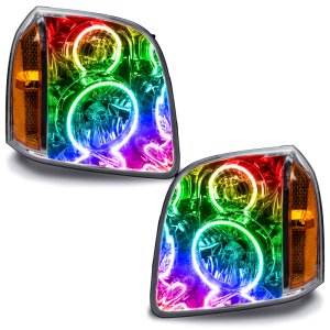 GMC Yukon Headlight Assemblies - ORACLE Lighting - ColorSHIFT w/ 2.0 Controller - `07-`13